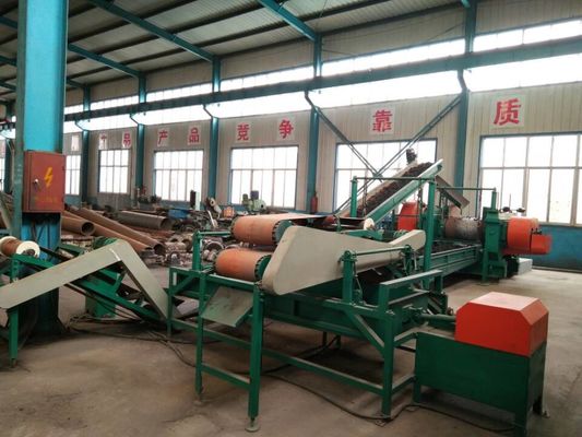 60KW Scrap Tire Shredder Tyre Crushing Machine Full Automatic