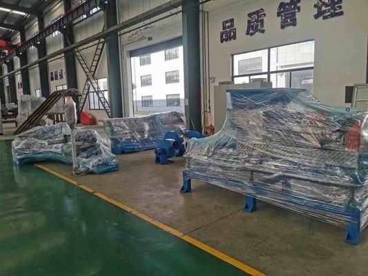 60HZ 110L Plastic Flake Pelletizing Line Plastic Recycling Granulator Machine