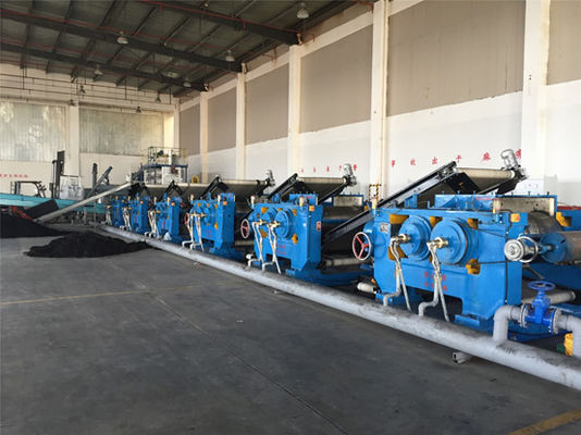 XKJ480 55 Kw Rubber Refiner Mill Reclaim Sheet Line CE ISO Approval