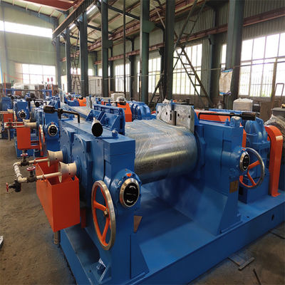 75kw XKJ480 Rubber Refining Machine Reclaimed Rubber Sheet Line