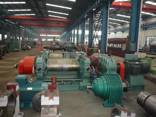75kw XKJ480 Rubber Refining Machine Reclaimed Rubber Sheet Line