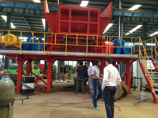 415V Rubber Shredding Machine Rubber Powder Production Line LP-1400
