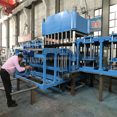 Frame Plate Rubber Vulcanizing Press 8KW 11KW Rubber Tile Making Machine