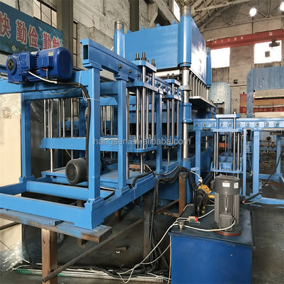 Frame Plate Rubber Vulcanizing Press 8KW 11KW Rubber Tile Making Machine