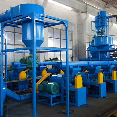 10 Mesh 60kg/H Tire Crusher 22KW Tyre Powder Making Machine