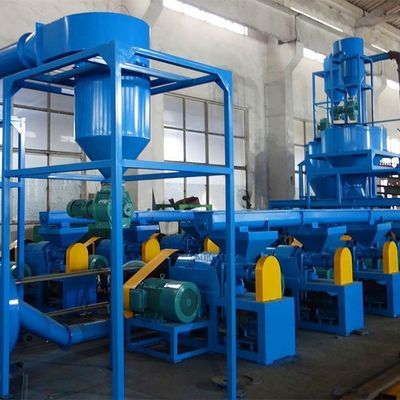22KW Rubber Tire Grinder 40-60kg/H Scrap Tyre Powder Machine