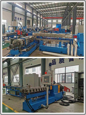 AC 160Kw PP PE Granulating Machine Plastic Recycling Line High Accuracy