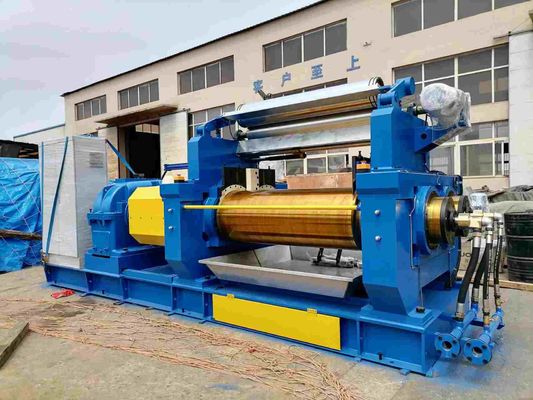 560mm XK560 Two Roll Rubber Mixing Mill Open Type Customized