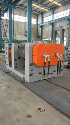 Recycling Waste Tires with LP-800 Shredder Model Rubber Powder Production Machine