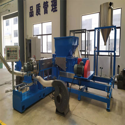 AC 160Kw PP PE Granulating Machine Plastic Recycling Line High Accuracy