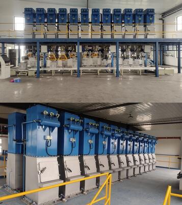 Automatic Weighing Dosing Batching System Rubber Mixer Kneader Small Chemical Powder