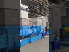 Gumowa ugniatarka z podwójną hydrauliczną pokrywą ciśnieniową