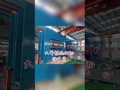 Hydrauliczna prasa wulkanizacyjna do gumy 1000T Prasa do wulkanizacji próżniowej 5,5 kW